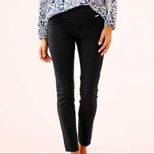 Lilly Pulitzer Raya black stretch woven dress pants